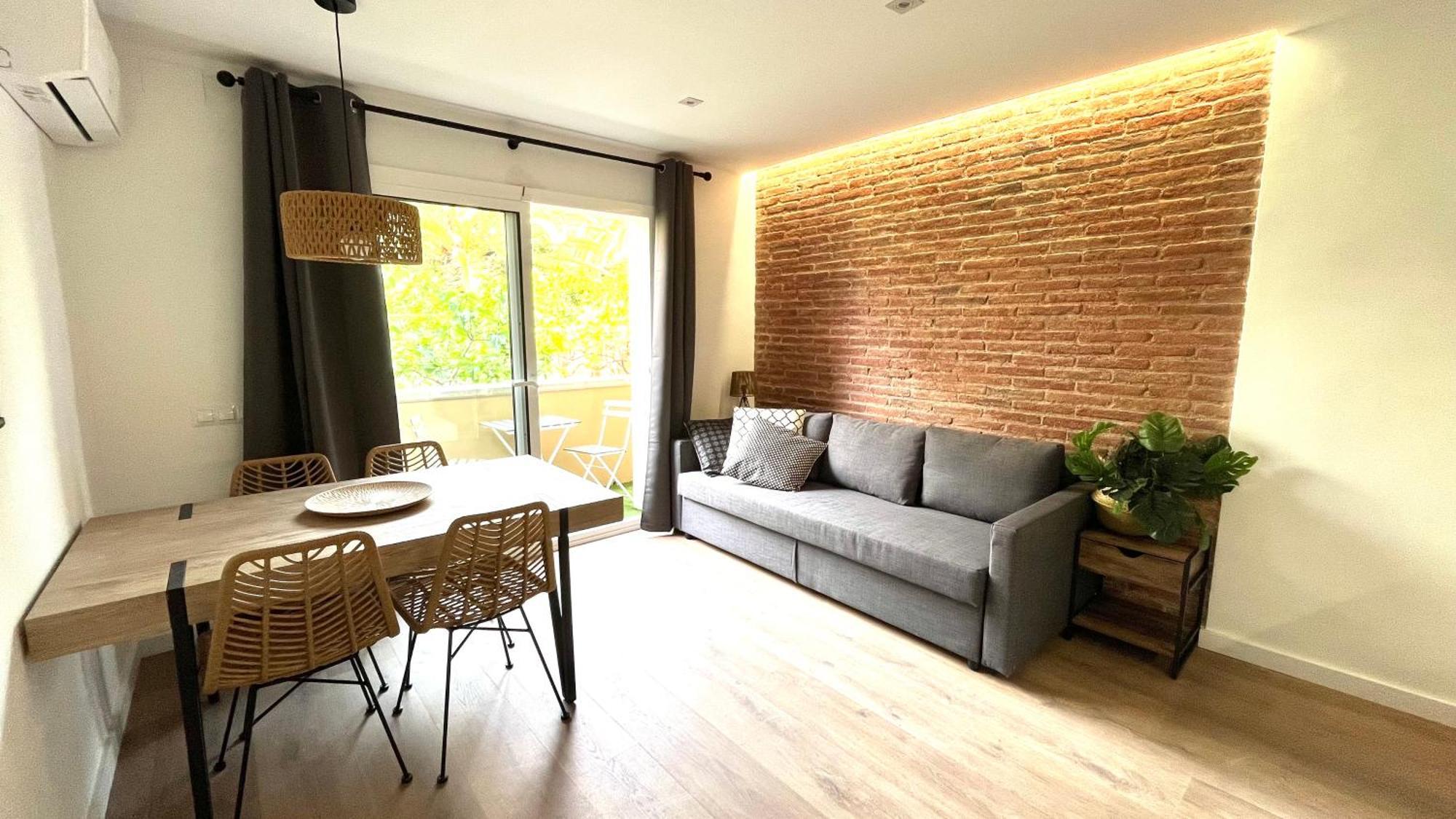 Centro Con Terraza Blco By Prestigi Apartment Terrassa Bagian luar foto