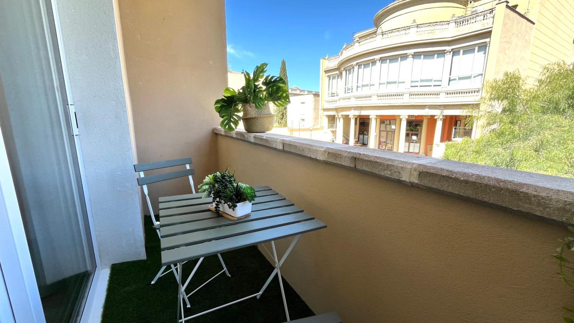 Centro Con Terraza Blco By Prestigi Apartment Terrassa Bagian luar foto
